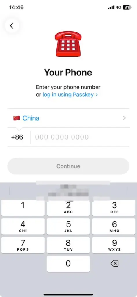 telegram中国+86手机号注册登录
